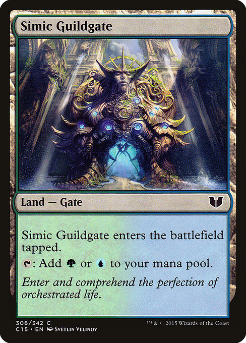 Simic Guildgate (306) - Commander 2015 - Game On