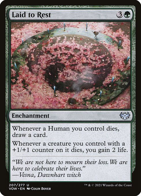 Laid to Rest (207) (Foil) - Innistrad: Crimson Vow - Game On