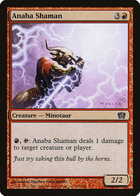 Anaba Shaman (175★) - Eighth Edition - Game On