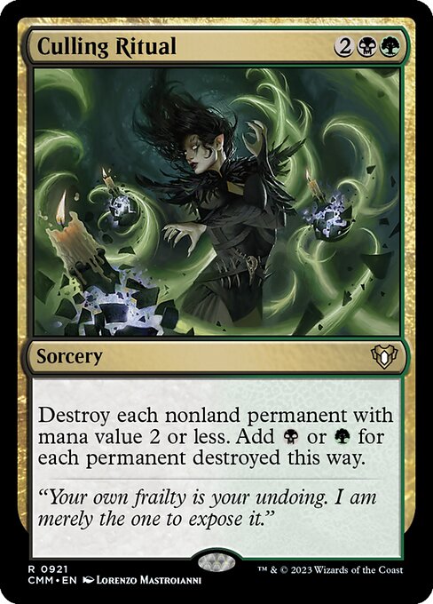 Culling Ritual (921) - Commander Masters - Game On
