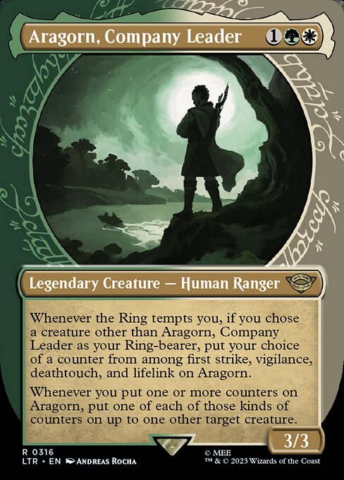 Aragorn, Company Leader (316) - BORDERLESS - The Lord of the Rings: Tales of Middle-earth - Game On