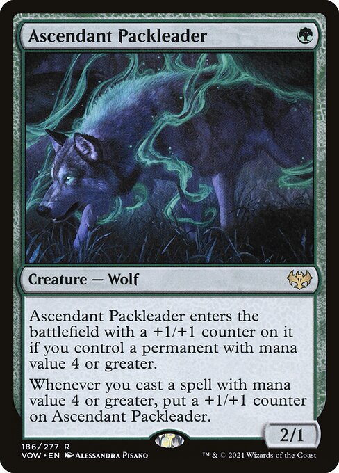 Ascendant Packleader (186) (Foil) - Innistrad: Crimson Vow - Game On