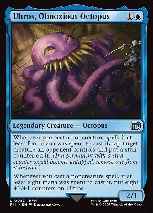 Ultros, Obnoxious Octopus (83) - Final Fantasy - Game On
