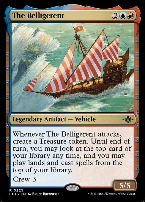 The Belligerent (225) (Foil) - The Lost Caverns of Ixalan - Game On