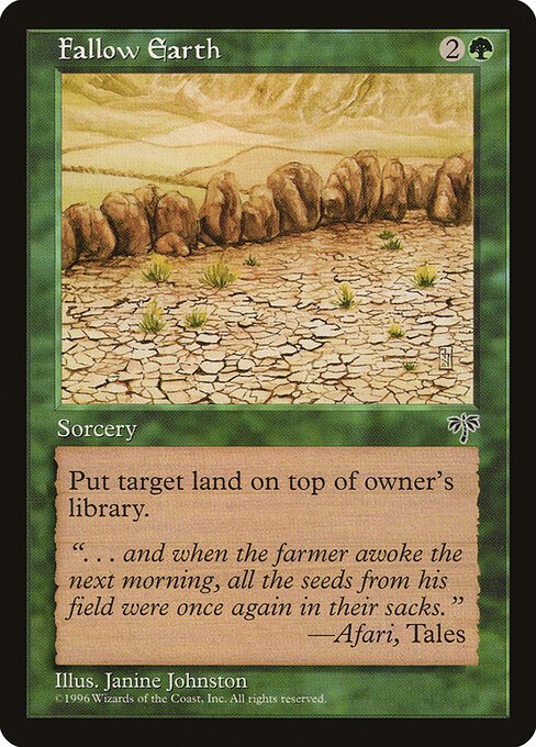 Fallow Earth (214) - Mirage - Game On