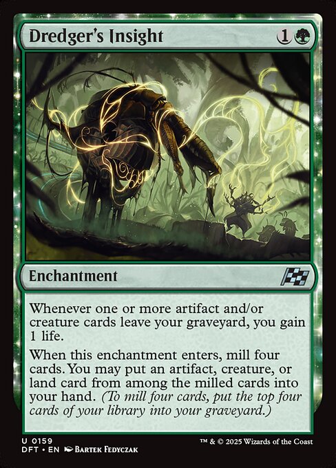 Dredger's Insight (159) (Foil) - Aetherdrift - Game On