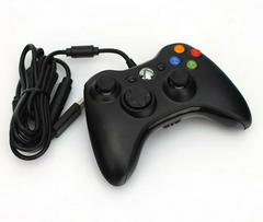 Black Xbox 360 Wired Controller - Xbox 360 (Loose (Game Only)) - Game On