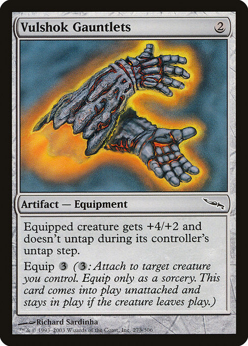 Vulshok Gauntlets (273) (Foil) - Mirrodin - Game On