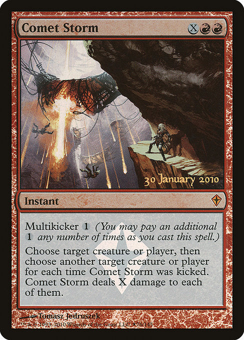 Comet Storm (76★) (Foil) - Worldwake Promos - Game On