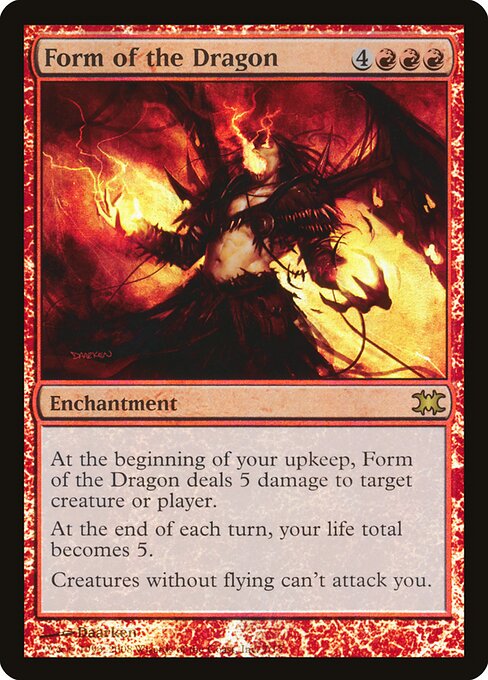 Form of the Dragon (7) (Foil) - From the Vault: Dragons - Game On