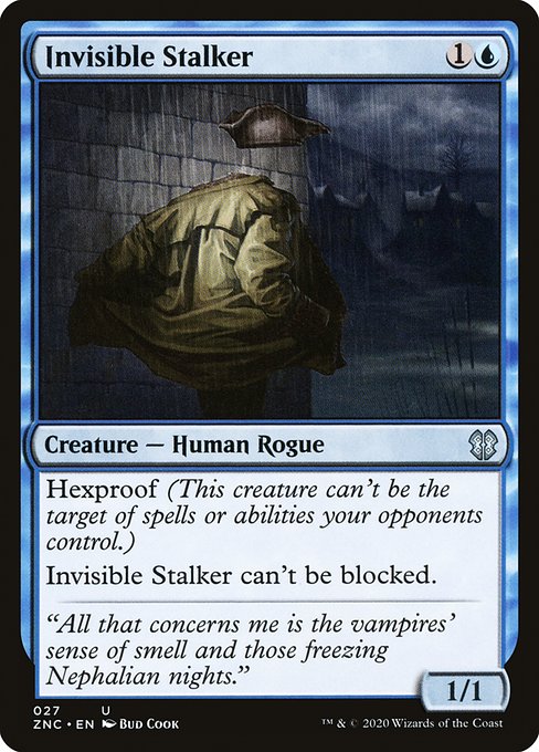Invisible Stalker (27) - Zendikar Rising Commander - Game On