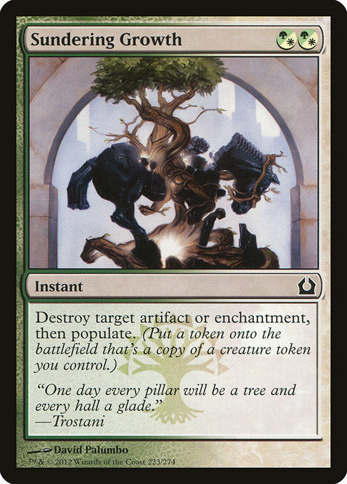 Sundering Growth (223) - Return to Ravnica - Game On
