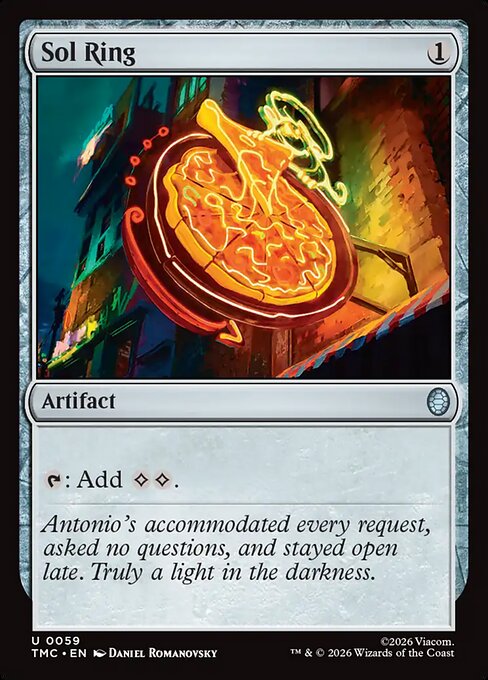 Sol Ring (59) - Teenage Mutant Ninja Turtles Eternal - Game On