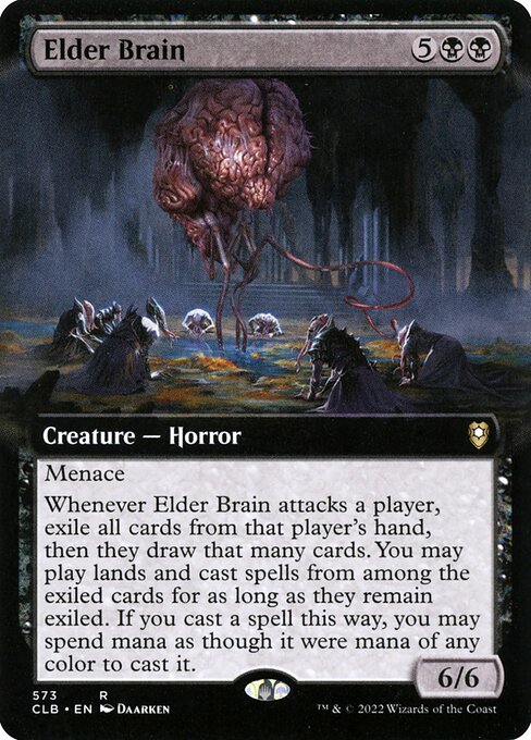 Elder Brain (573) - EXTENDED ART - Commander Legends: Battle for Baldur's Gate - Game On