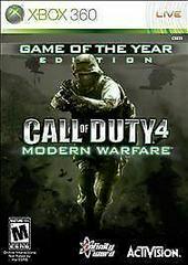 Call of Duty 4 Modern Warfare [Game of the Year] - Xbox 360 (Loose (Game Only)) - Game On