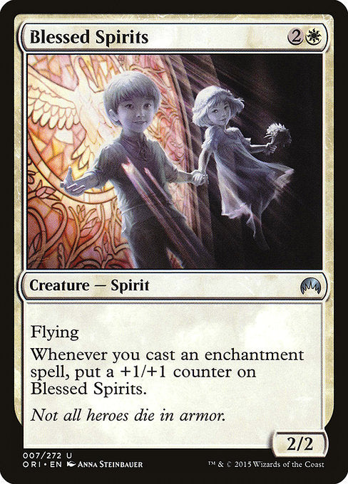 Blessed Spirits (7) (Foil) - Magic Origins - Game On
