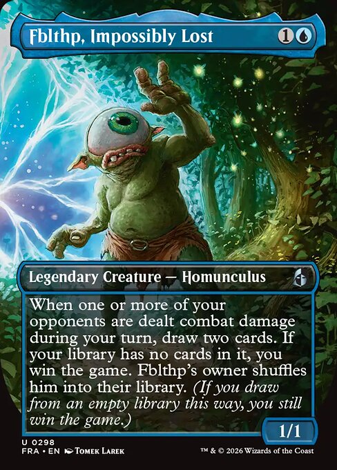 Fblthp, Impossibly Lost (298) (Foil) - Reality Fracture - Game On