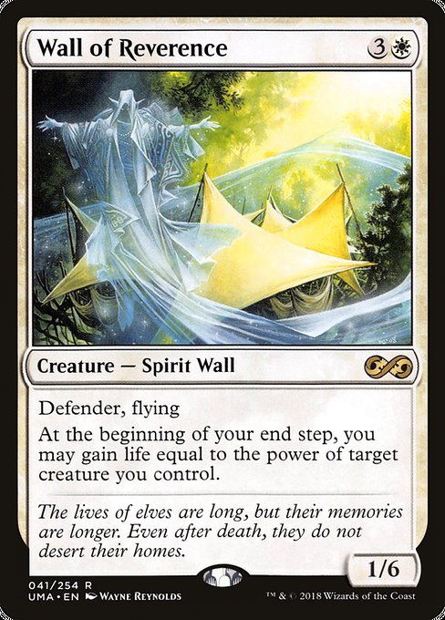 Wall of Reverence (41) - Ultimate Masters - Game On
