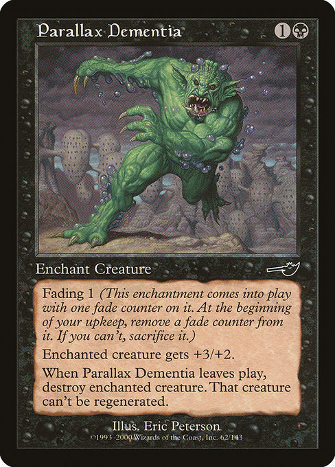 Parallax Dementia (62) (Foil) - Nemesis - Game On
