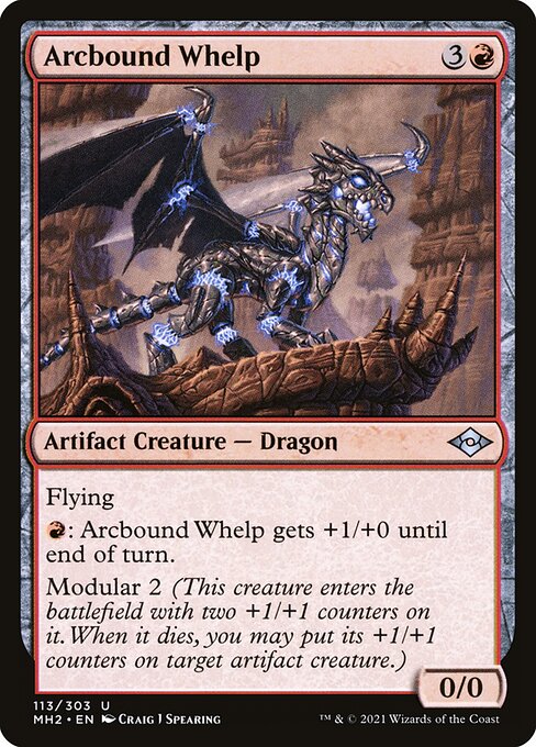 Arcbound Whelp (113) (Foil) - Modern Horizons 2 - Game On