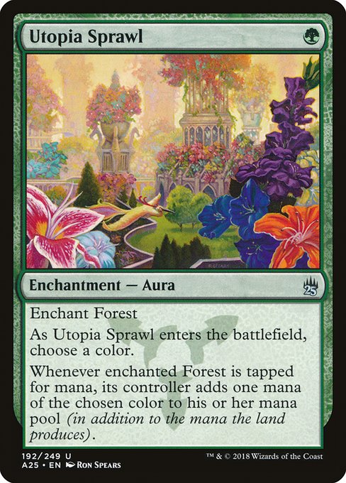 Utopia Sprawl (192) (Foil) - Masters 25 - Game On