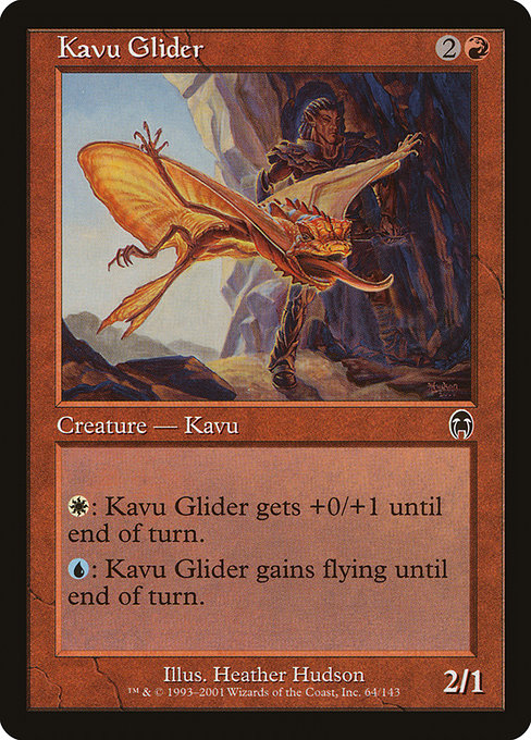 Kavu Glider (64) (Foil) - Apocalypse - Game On