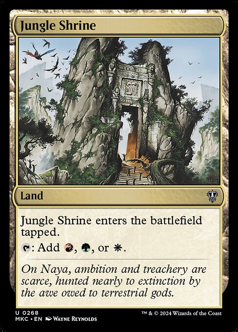 Jungle Shrine (268) - Murders at Karlov Manor Commander - Game On