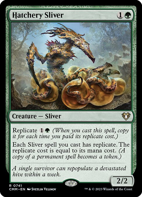 Hatchery Sliver (741) - Commander Masters - Game On