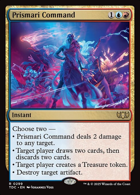 Prismari Command (299) - Tarkir: Dragonstorm Commander - Game On