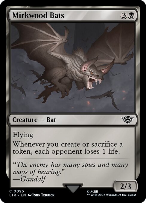 Mirkwood Bats (95) (Foil) - The Lord of the Rings: Tales of Middle-earth - Game On