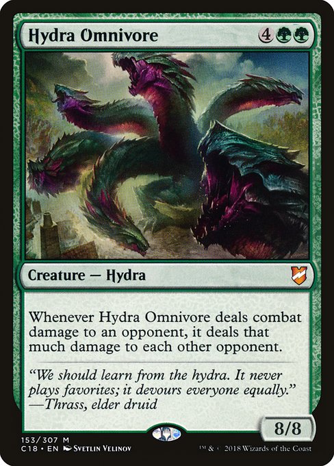 Hydra Omnivore (153) - Commander 2018 - Game On