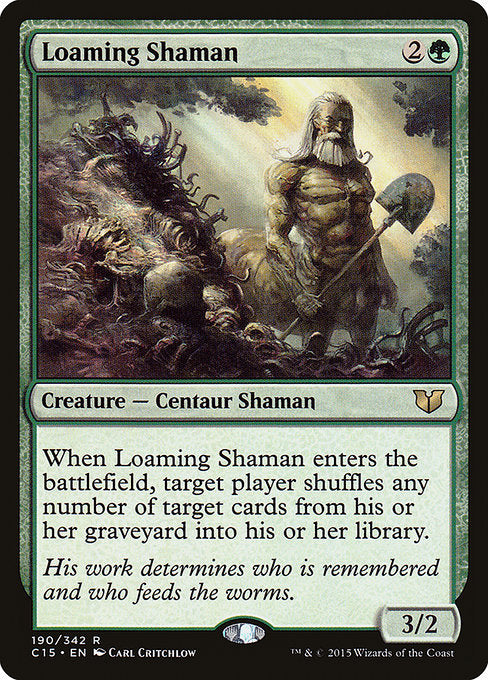 Loaming Shaman (190) - Commander 2015 - Game On