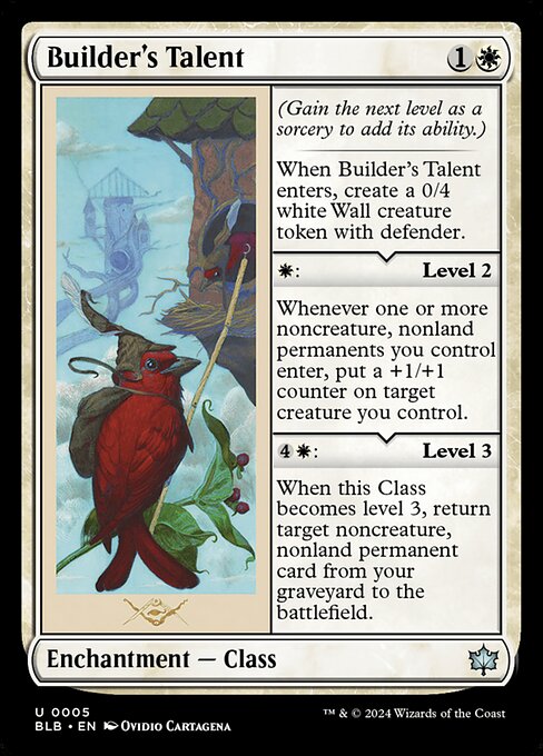 Builder's Talent (5) - Bloomburrow - Game On