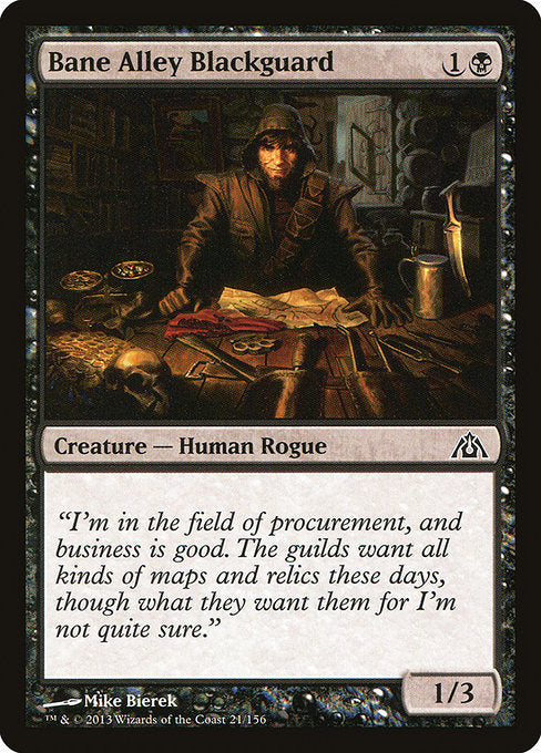 Bane Alley Blackguard (21) (Foil) - Dragon's Maze - Game On