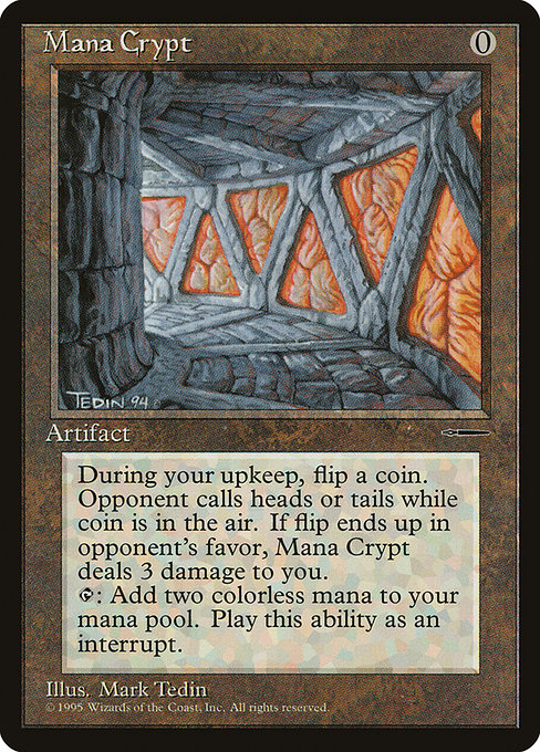 Mana Crypt (5) (Spanish) - HarperPrism Book Promos - Game On