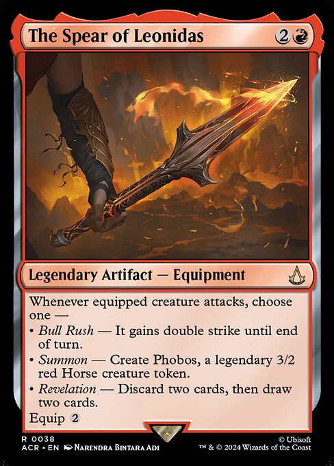The Spear of Leonidas (38) (Foil) - Assassin's Creed - Game On