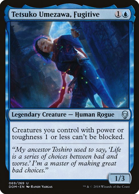 Tetsuko Umezawa, Fugitive (69) (Foil) - Dominaria - Game On