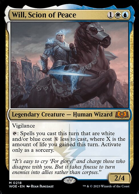 Will, Scion of Peace (218) (Foil) - Wilds of Eldraine - Game On