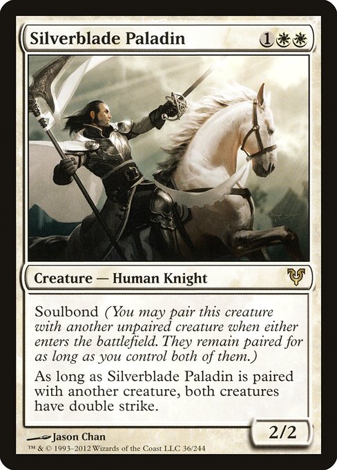 Silverblade Paladin (36) - Avacyn Restored - Game On