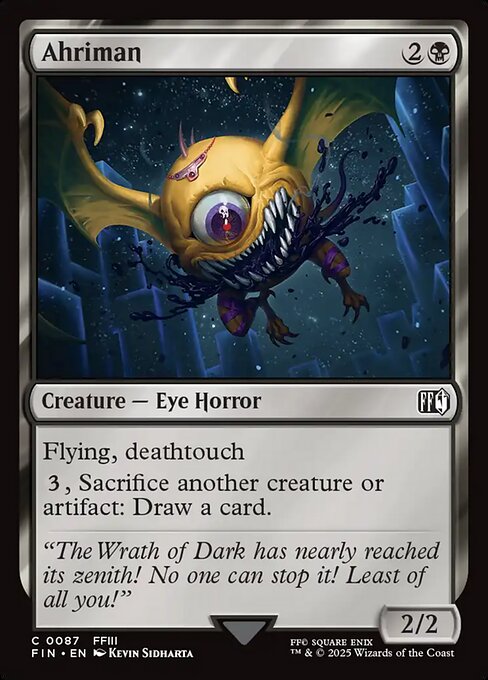 Ahriman (87) (Foil) - Final Fantasy - Game On
