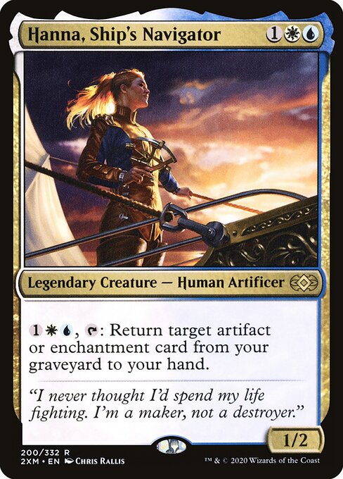 Hanna, Ship's Navigator (200) - Double Masters - Game On
