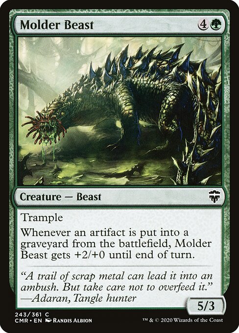 Molder Beast (243) (Foil) - Commander Legends - Game On