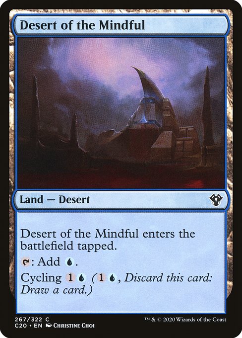 Desert of the Mindful (267) - Commander 2020 - Game On