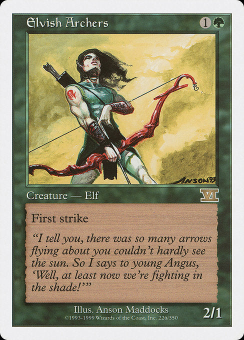Elvish Archers (226) - Classic Sixth Edition - Game On