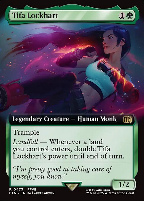 Tifa Lockhart (473) - EXTENDED ART - Final Fantasy - Game On