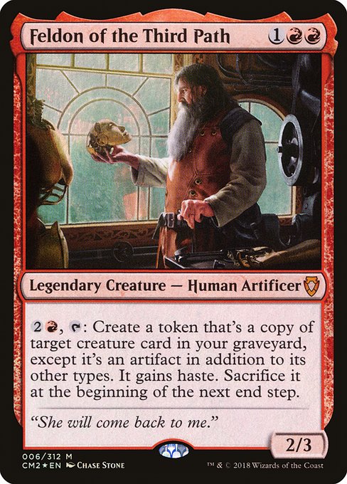 Feldon of the Third Path (6) (Foil) - Commander Anthology Volume II - Game On