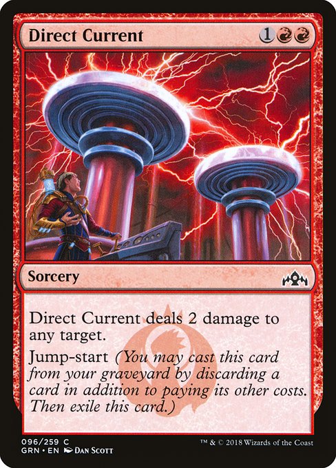 Direct Current (96) (Foil) - Guilds of Ravnica - Game On