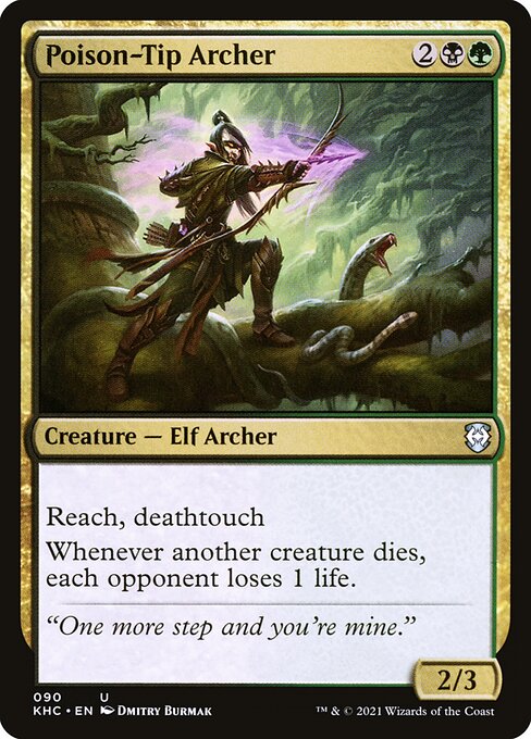 Poison-Tip Archer (90) - Kaldheim Commander - Game On
