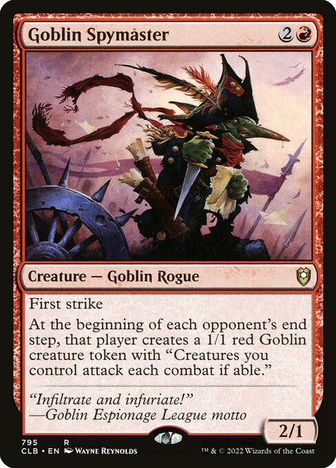 Goblin Spymaster (795) - Commander Legends: Battle for Baldur's Gate - Game On