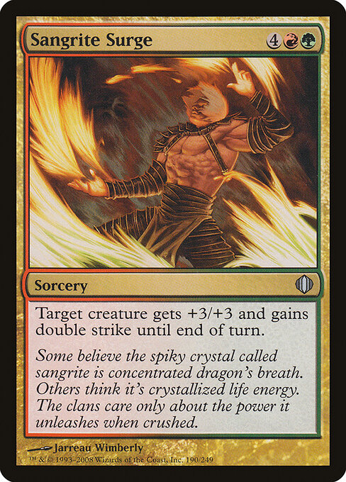 Sangrite Surge (190) - Shards of Alara - Game On